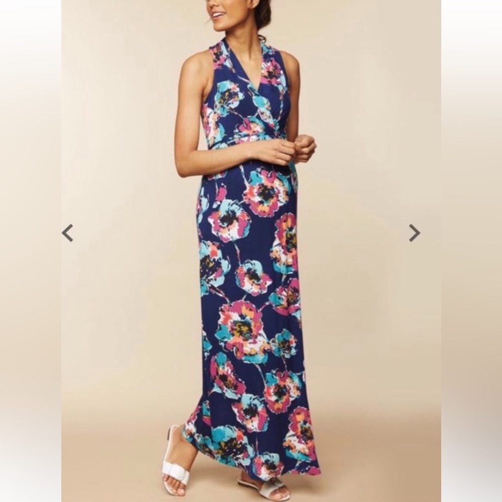 Motherhood Maternity Floral Maxi Dress Small